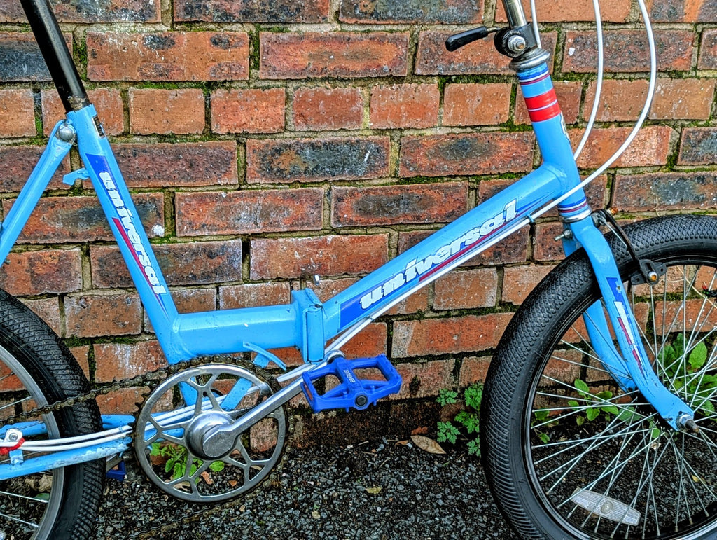 Universal Folding Foldable Bike 6 Speed 20" Wheels Vintage Retro Adventure Bike