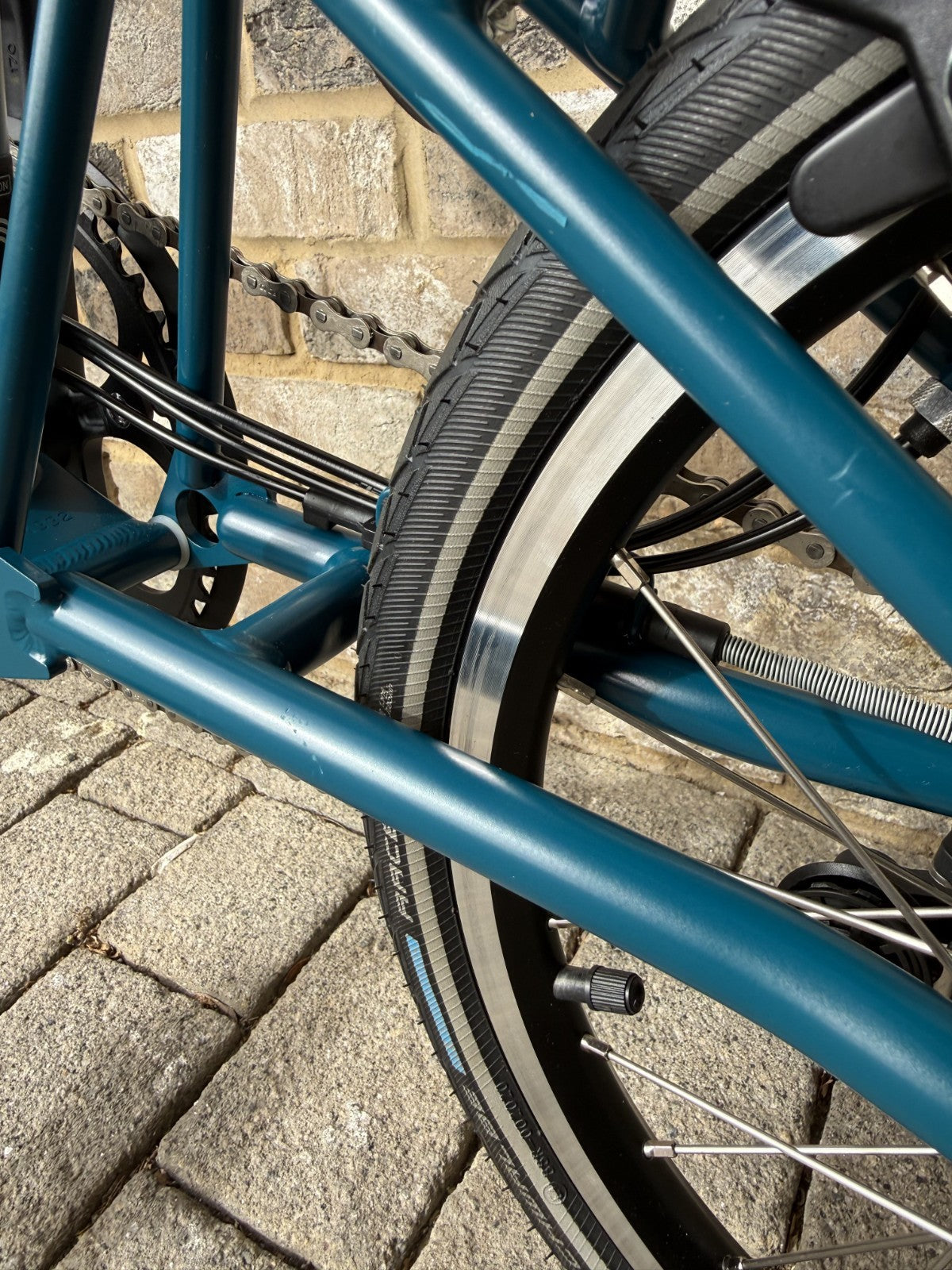 Brompton Ocean Blue C Line Explore Low S6E - WORLDWIDE SHIPPING - A+ Condition