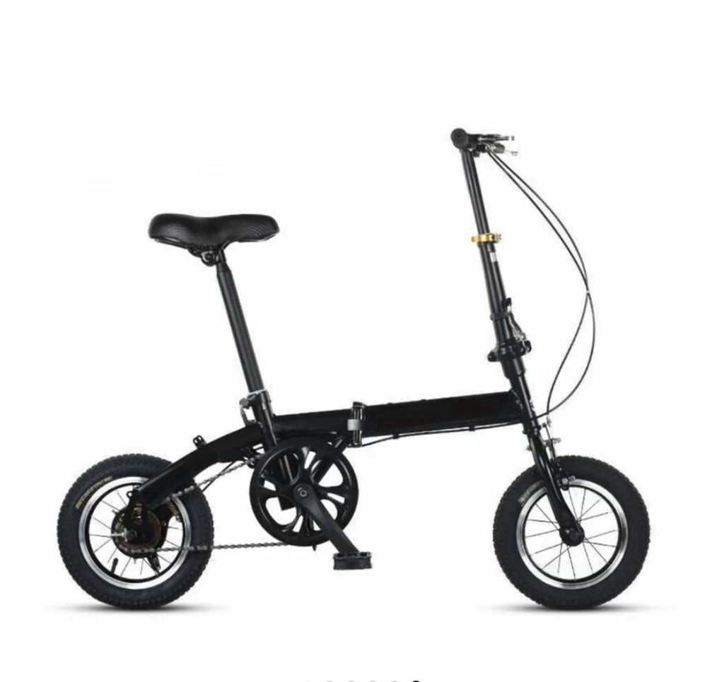 16 Inch Folding Bicycle with Dual Brakes, Adjustable Stem & Seat, Lightweight