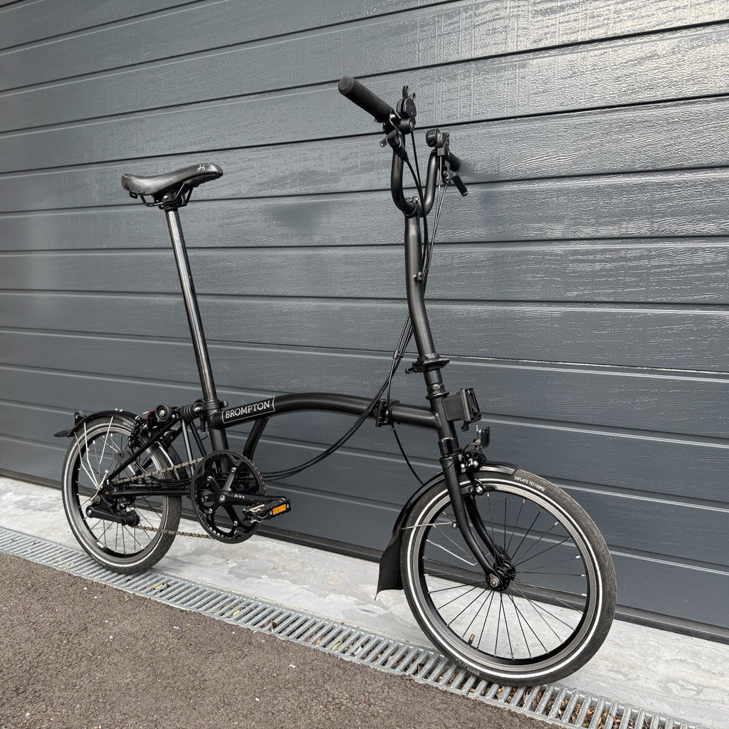 Brompton H6L 6 speed Black Edition with Extended Seatpost FAST FREE DELIVERY