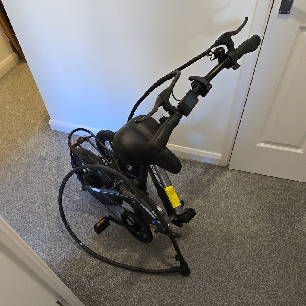 HITWAY EH-TS194 16in Folding Bike LCD Lights Rear Rack