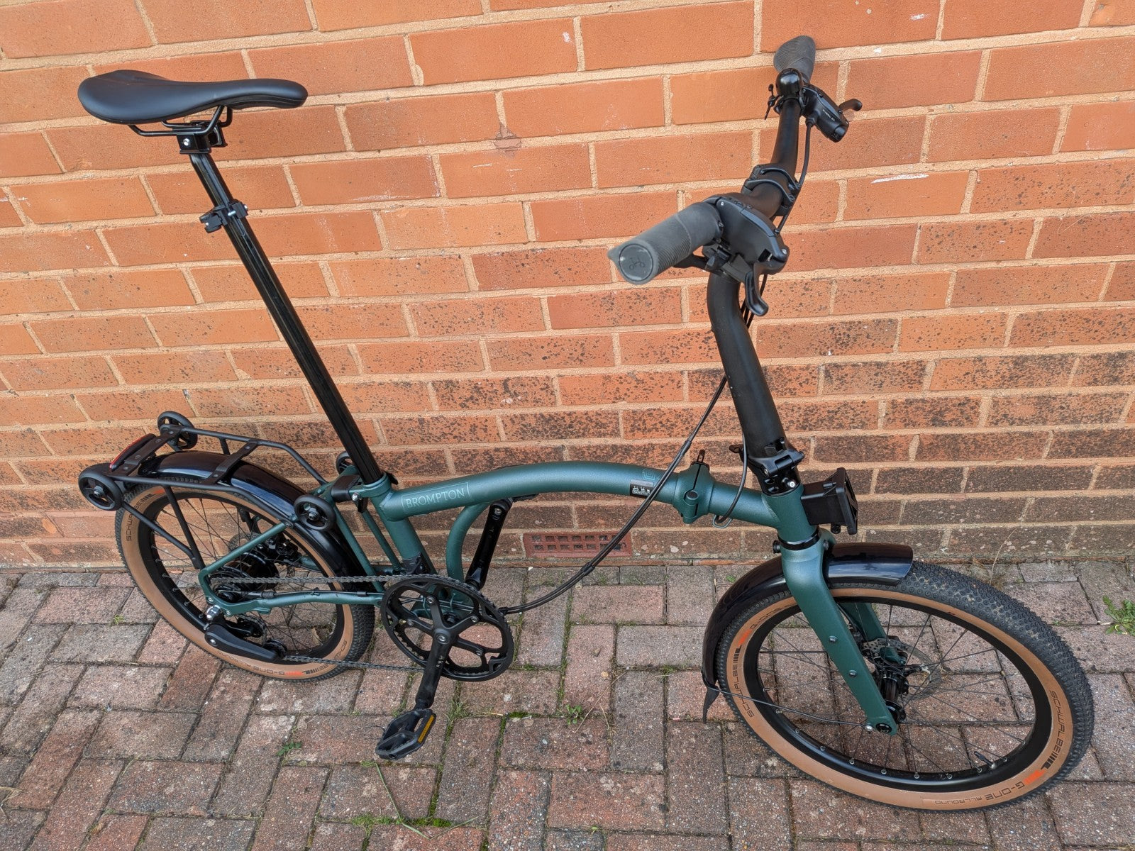 Brompton G Line Forest Green Large Excellent Condition Bairly Used