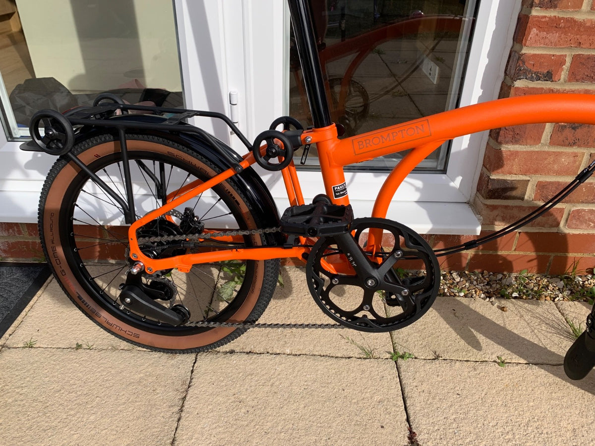Brompton G-Line Large - adventure orange