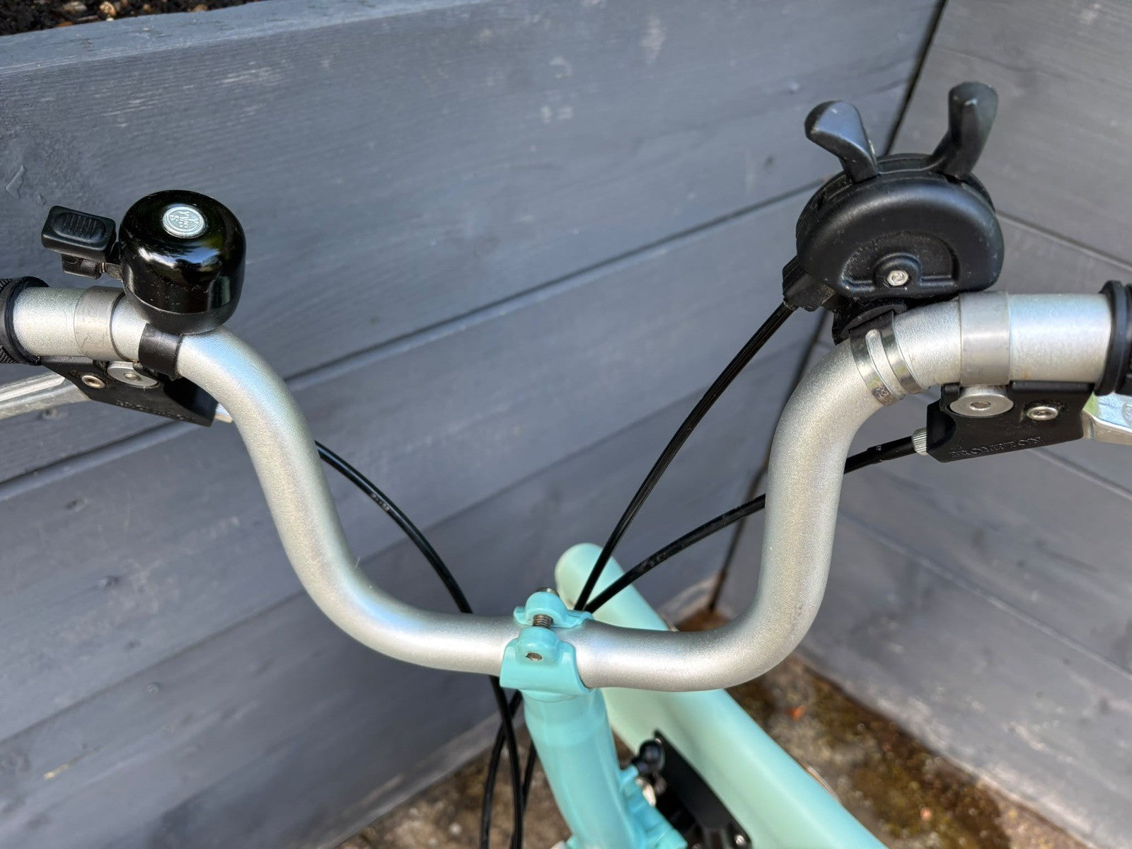 Brompton M3L C Line equivalent Folding Bicycle in Turkish Green - Hardly Used
