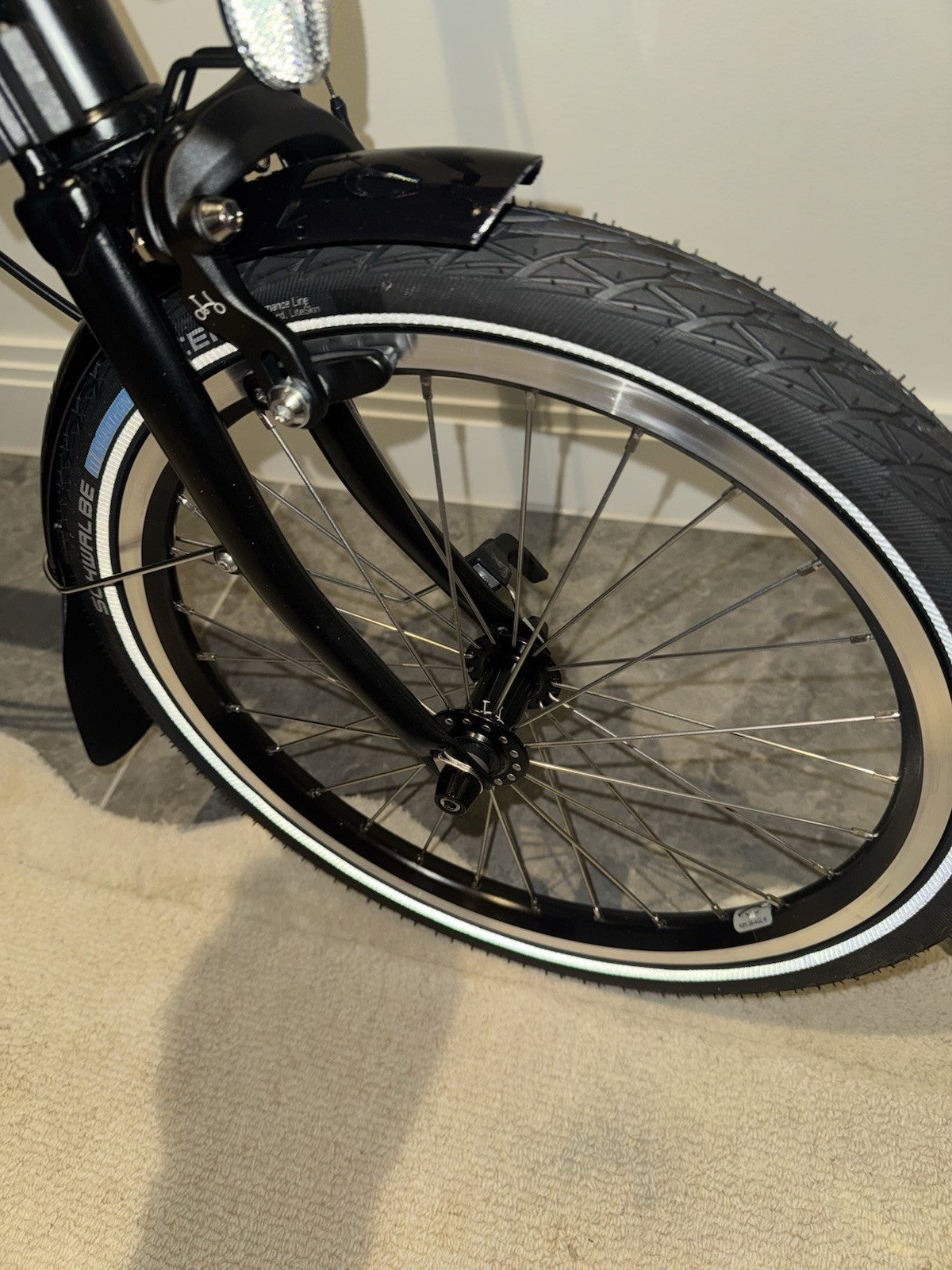 Brompton C Line 12 Speed Mid Bar Matt Black 2026 New Never Used In Box
