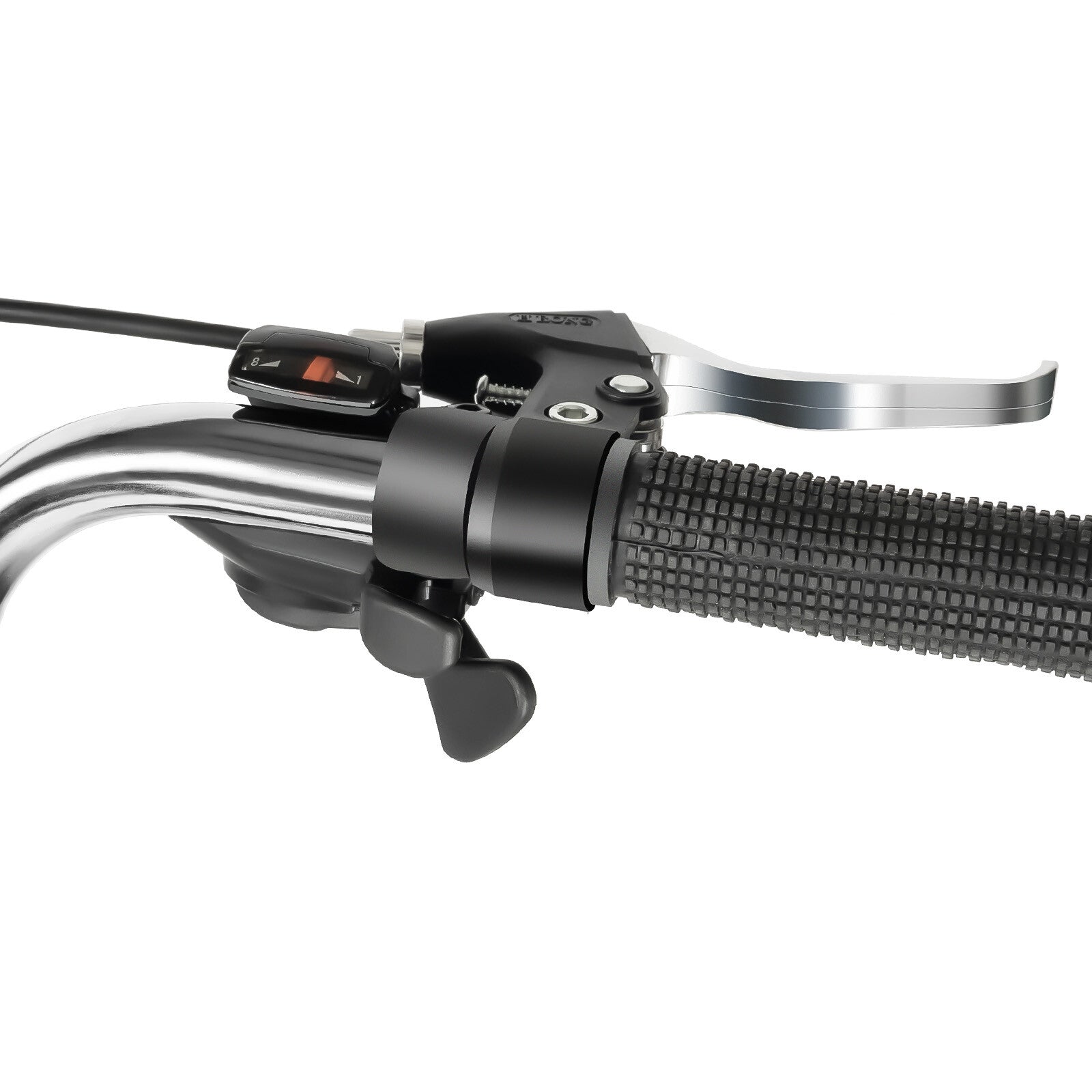 24 Inch Adult Tricycle Trike Bike 8-Speeds 3-Wheel Bicycle & Folding Back Basket