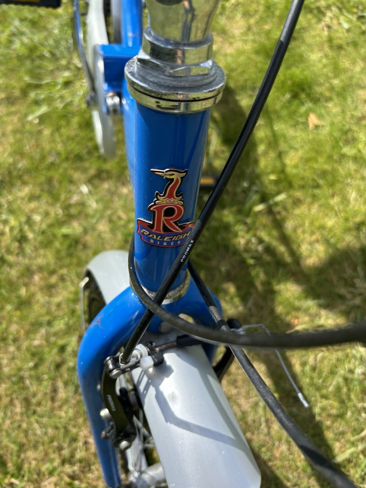 Raleigh Folding Bike In Blue