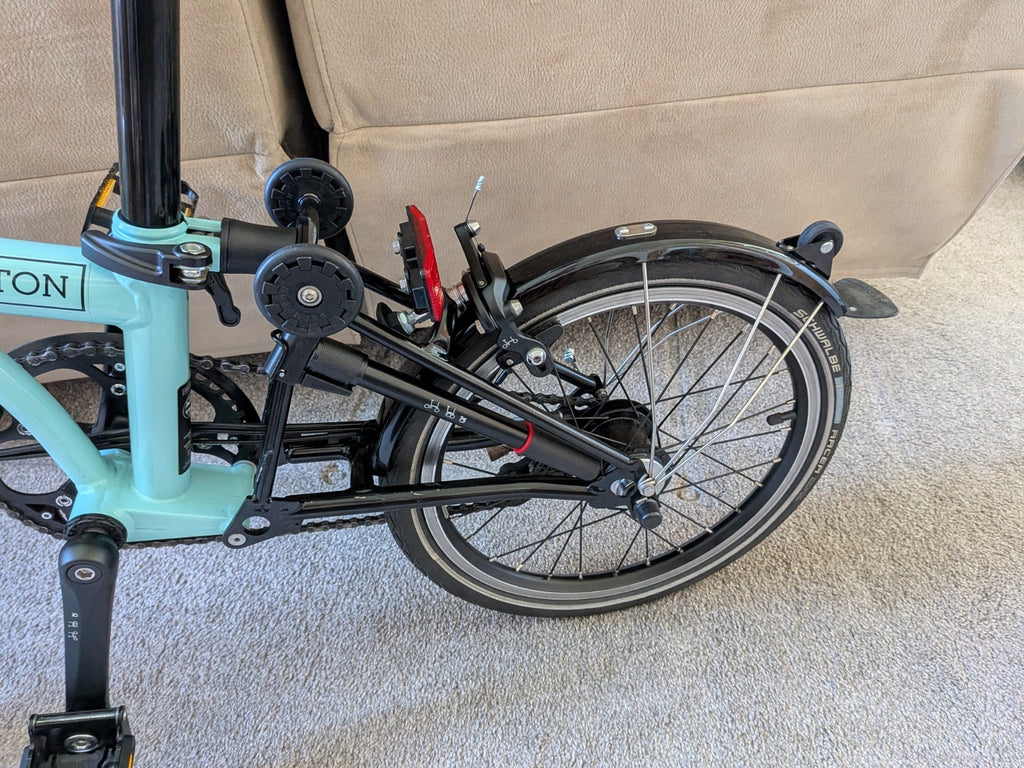 Brompton M6L (C-Line) Black Edition Turkish Green with Upgrades, Rare & Pristine