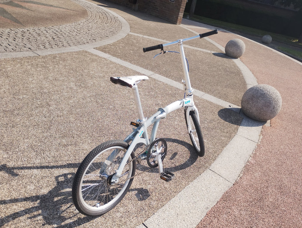 Kansi 1Twenty Single Speed Folding Bike from Japan 20" wheel like BMX delivery
