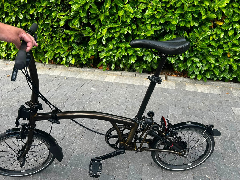 2018 Brompton C Line Folding Bicycle 6 Speed - Used