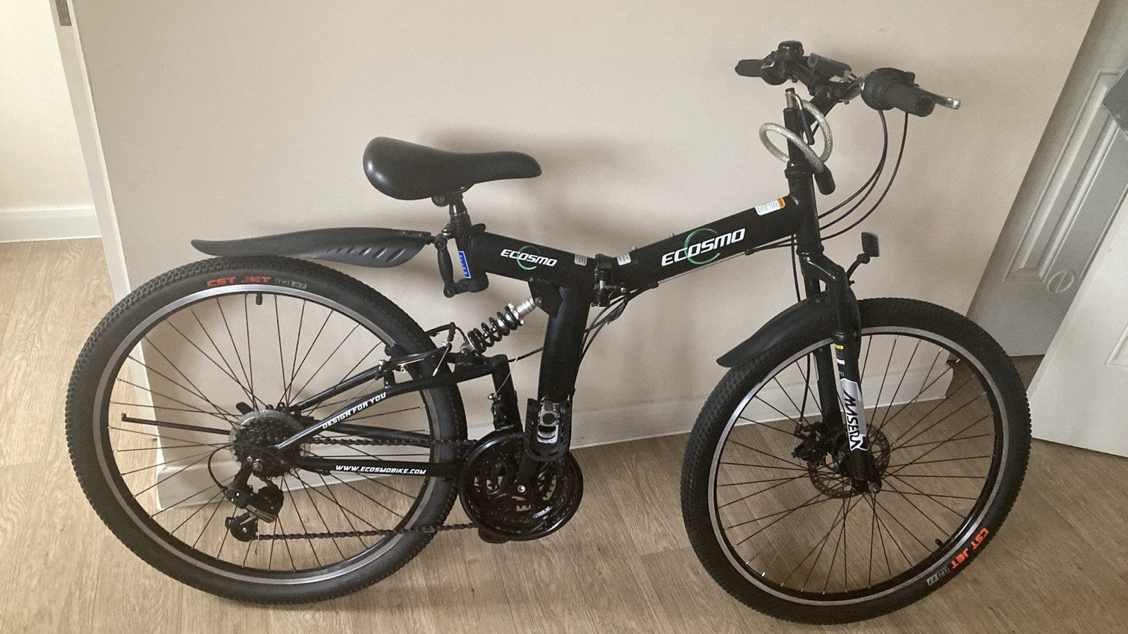 Ecosmo Folding Bicycle.