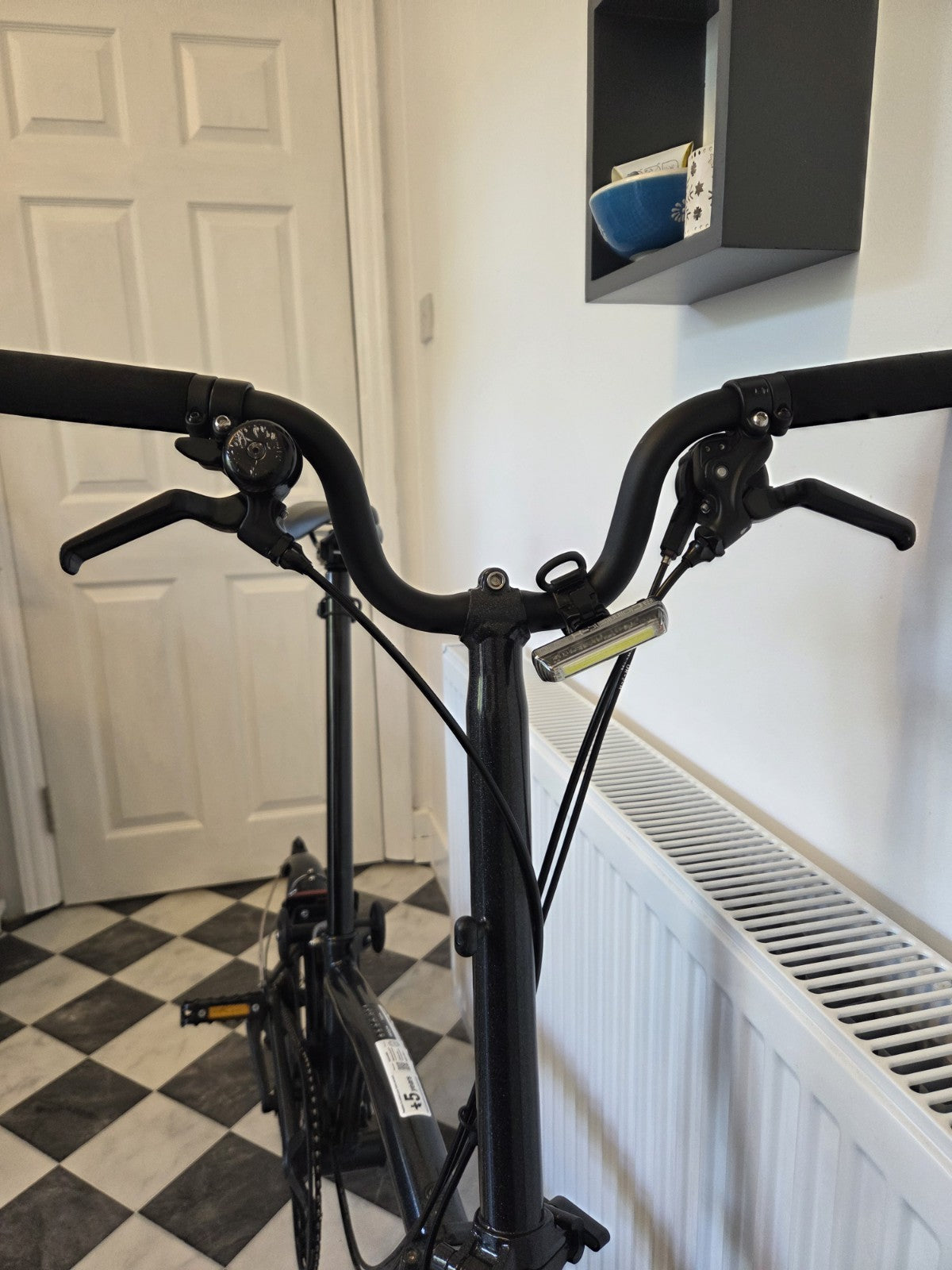 Brompton P Line Urban 4-Speed Folding Bike - Mid Bars - Paperwork Included