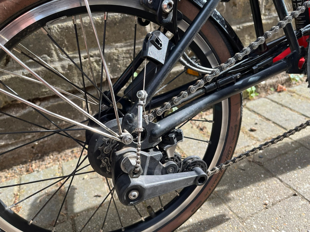 Brompton C-Line 6 speed Red Black S-type