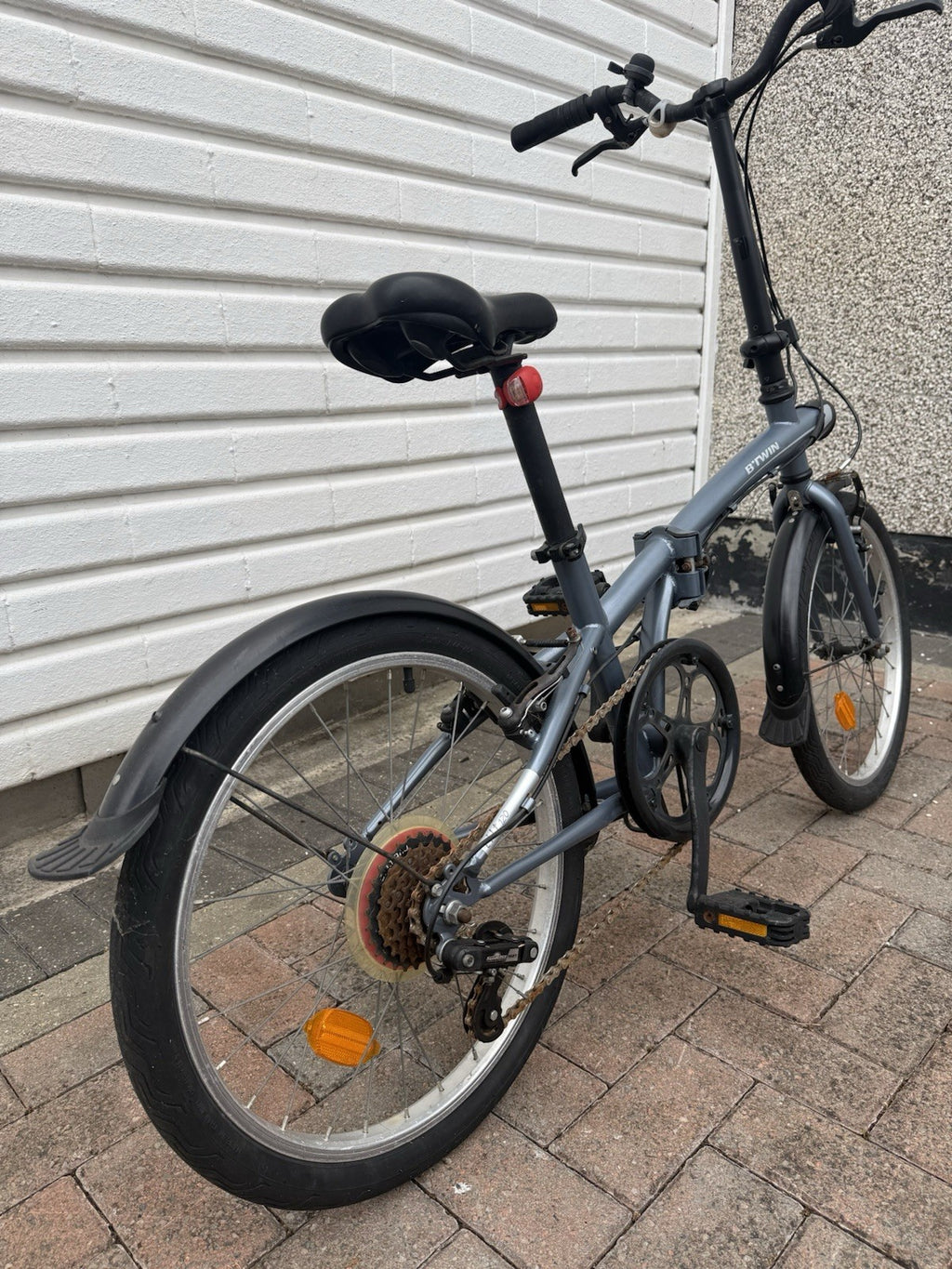 BTWIN Tilt 120 Grey Folding Bike