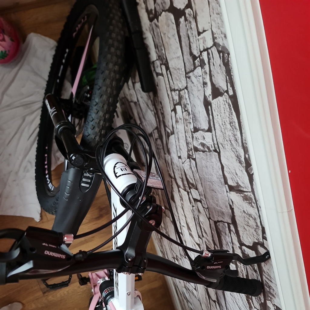 24"26" Folding Mountain Bike 21 Speed Full Suspension Bicycle For Men Women New