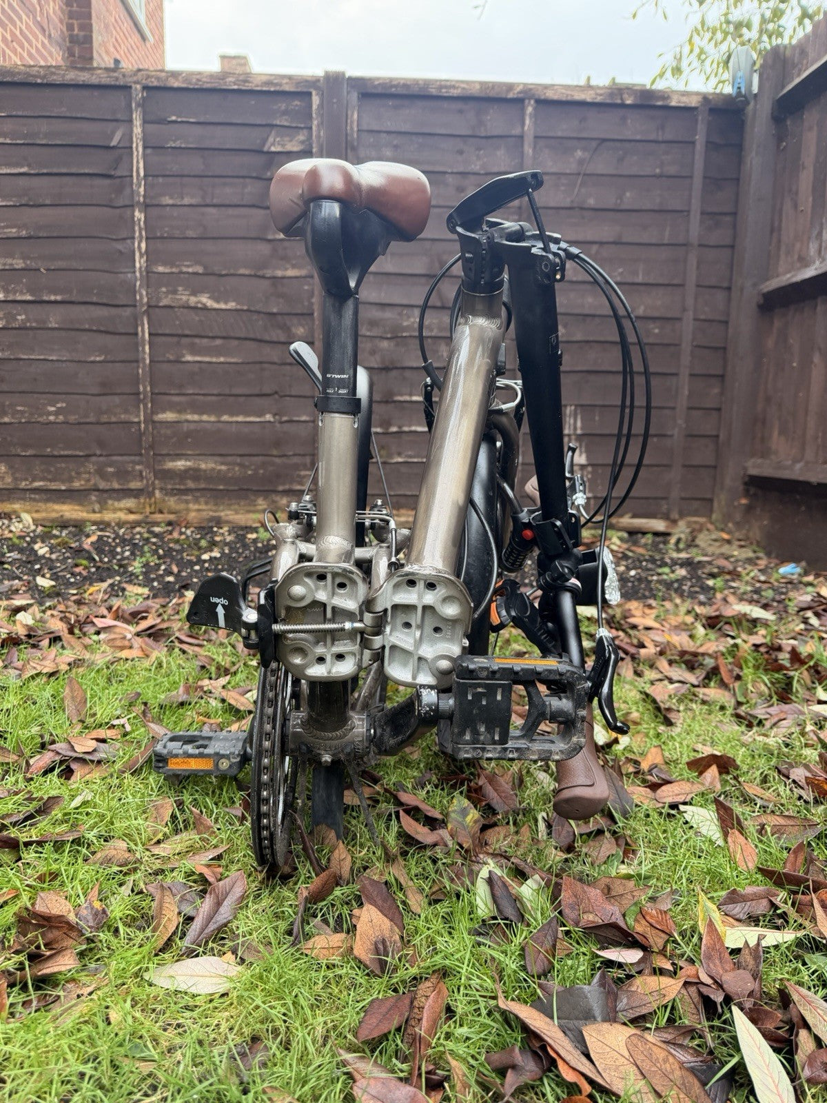 BTWIN Folding Bike Fold 560 Lacquered Aluminium