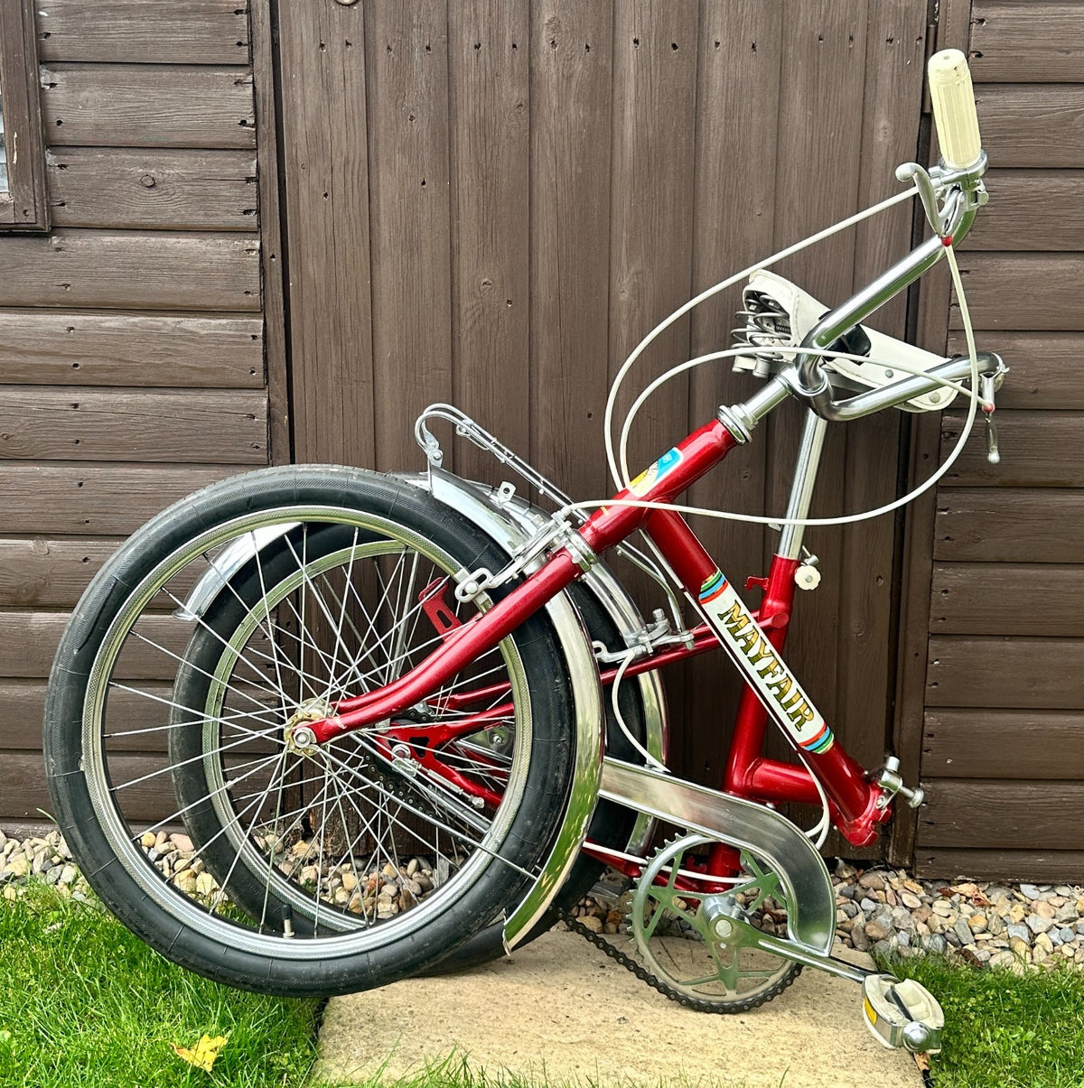 Vintage 1980's Pannonia Mayfair Folding Bike / Bicycle