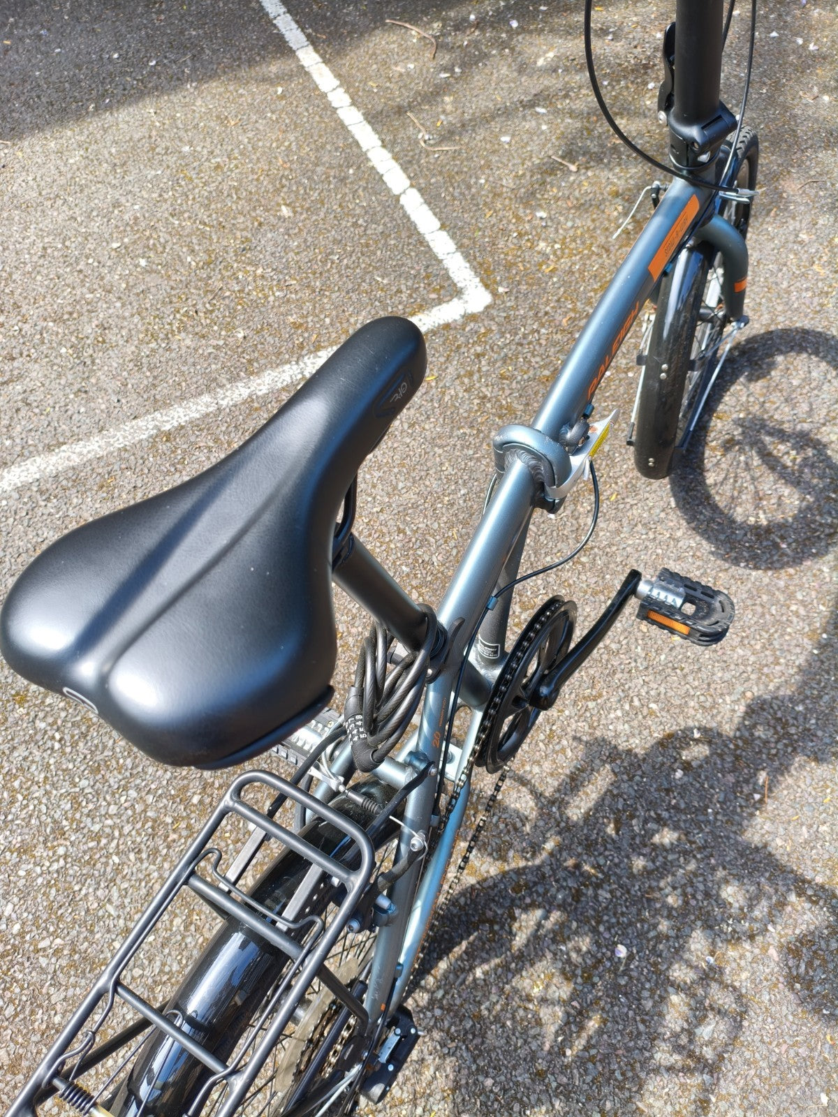 Raleigh Stowaway 7 folding bicycle