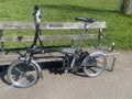 Brompton C Line Folding Bike 6-Speed, Black plus accessories
