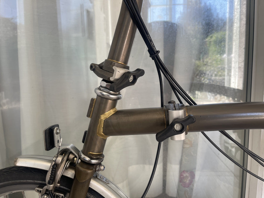 Brompton S6R Raw Lacquer Folding Bike SERVICED CONDITION ✅ FREE&FAST DELIVERY🚚