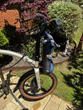 2025 Brompton G Line (Medium) – Traildust White with Roller Rack & Bag Included