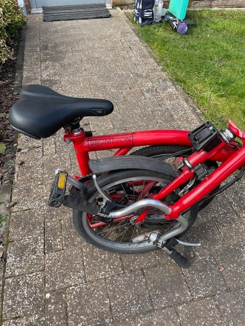 Brompton folding bike 3 speed