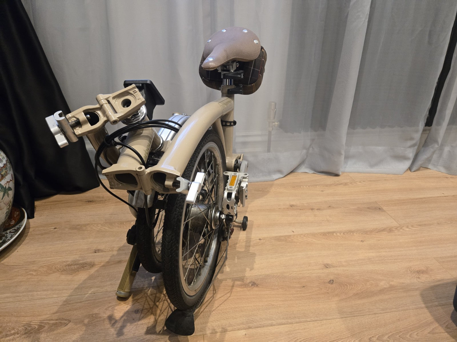 Brompton x Barbour Limited Edition Folding Bike – Rare – Great Condition