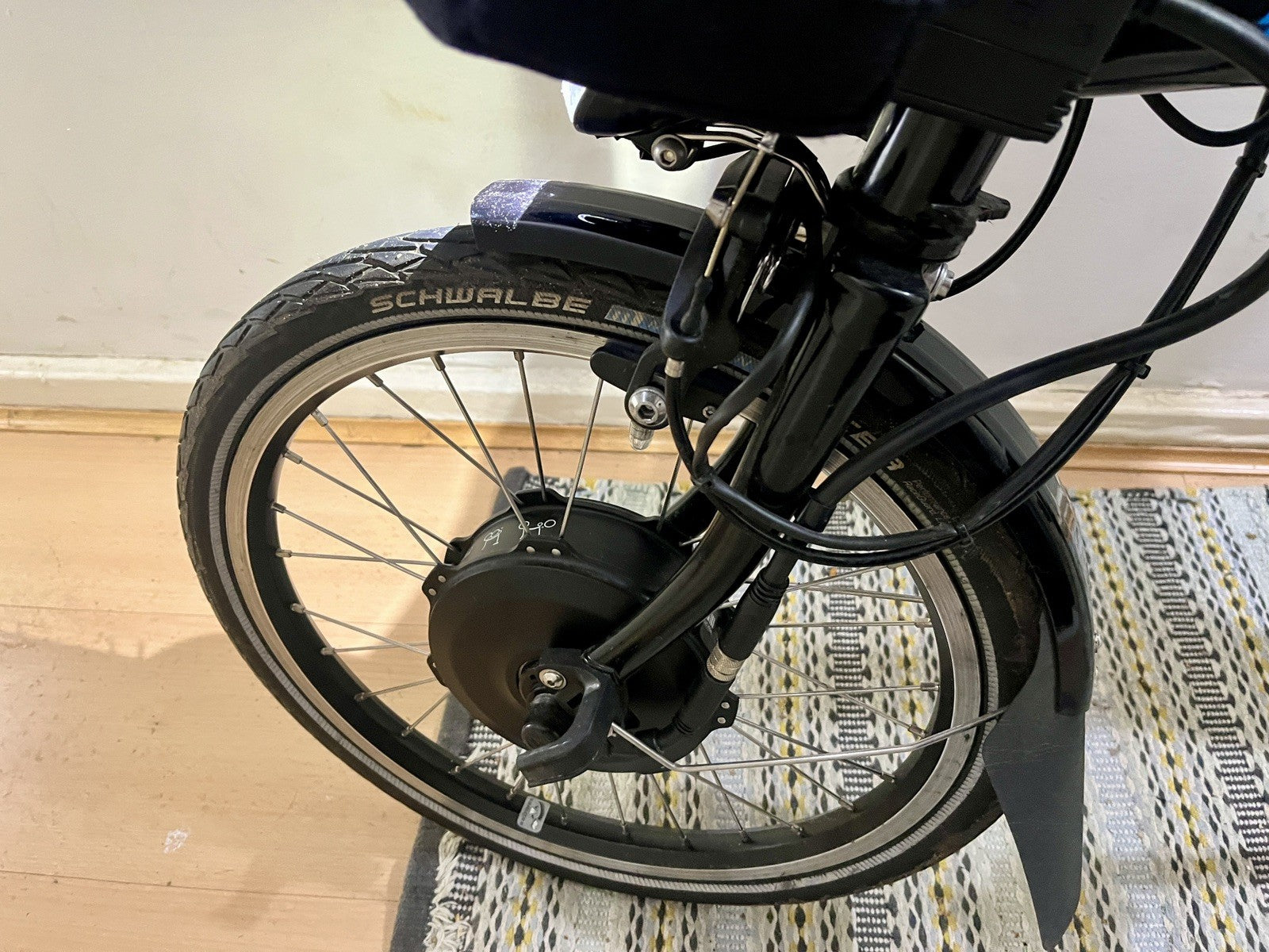 Brompton Folding Bike elctrc Black