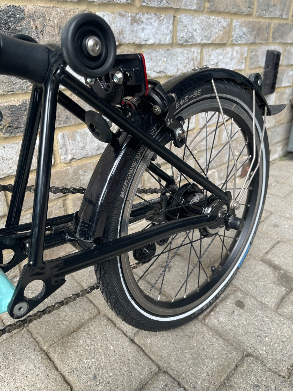 Brompton Turkish Green (Black Edition) Superlight Titanium RARE S6L-X WORLD POST