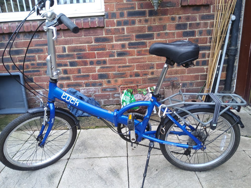 Apollo tuck Folding Bike Aluminium Unisex Adults. Good Condition. £130 ONO