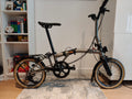 Brompton T Line 12 Speed Mid - MINT + upgrades & accessories