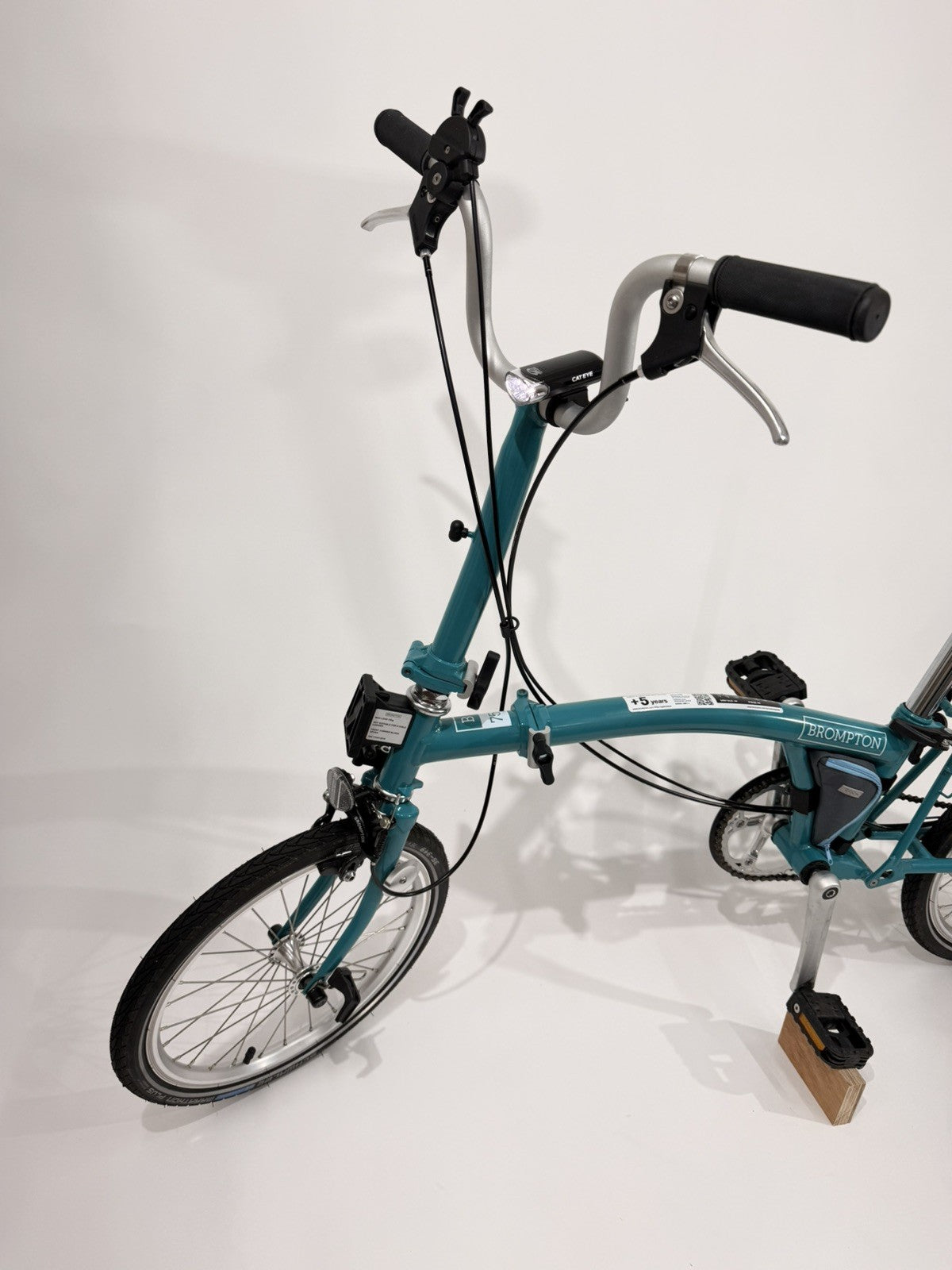 Brompton B75 Folding Bike-Excellent Condition – Upgraded-Accessories, Box & Bags