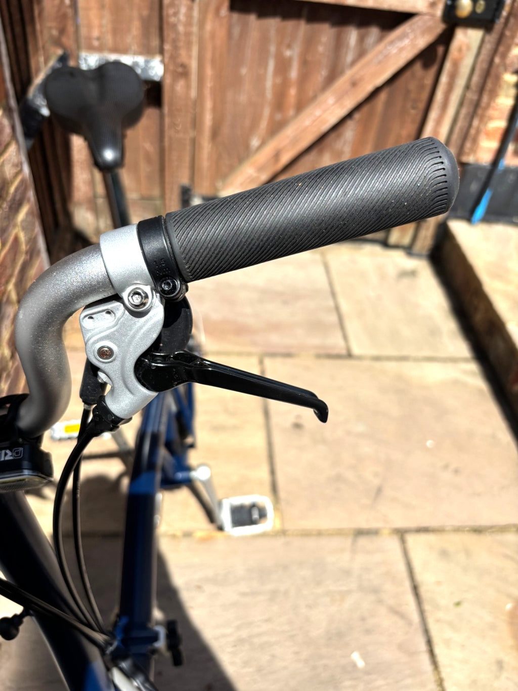 Brompton M6L Folding Bike - Blue - Good Condition