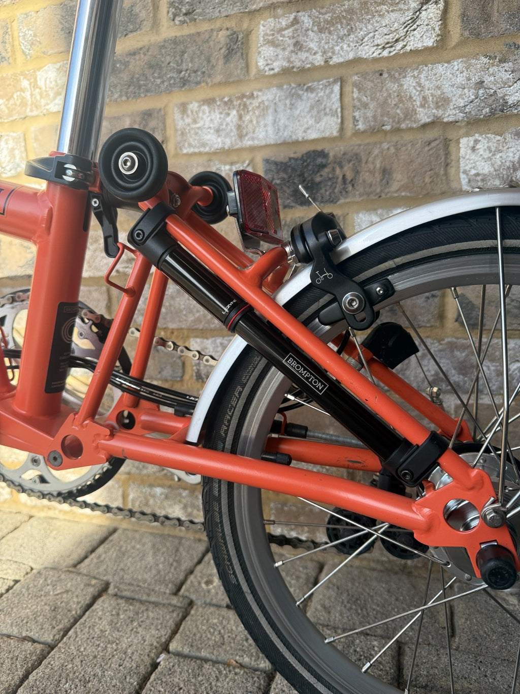 Brompton Fire Coral C Line Explore High H6L - WORLDWIDE SHIPPING