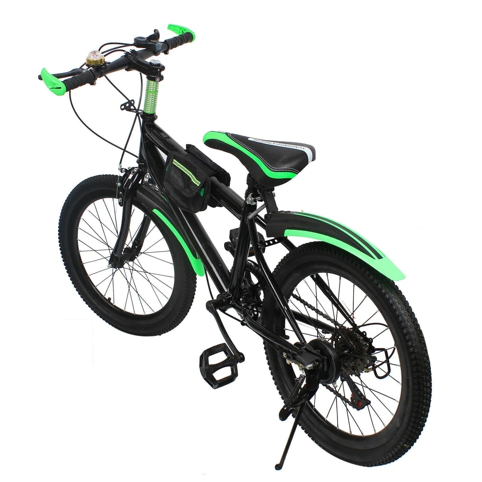 20 Inch Bike for Adult & Kids Folding Mountain Bike 7 Speed Disc Brakes Bicycle