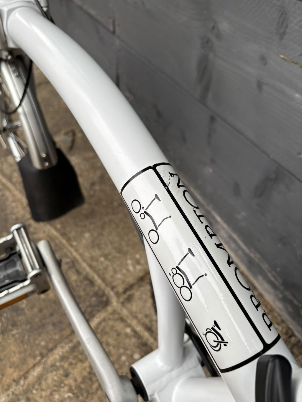 Brompton S3L Folding Bike 3 Speed C Line in White