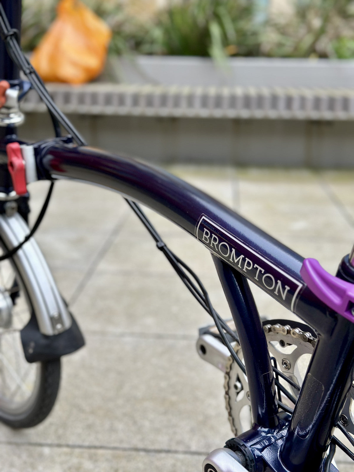 Brompton C Line 3 Speed H3L 2021 Folding bicycle in Navy - Top Condition