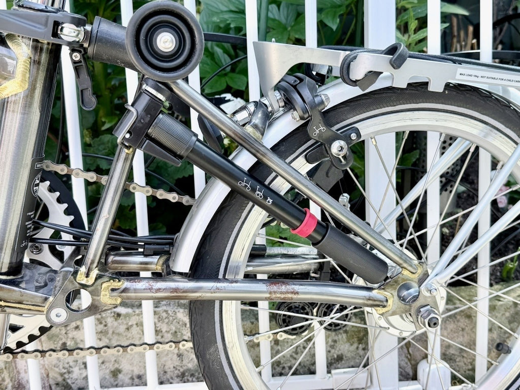 Brompton M6R (conversion from M6L) Raw Lacquer finish, low mileage, v good cond