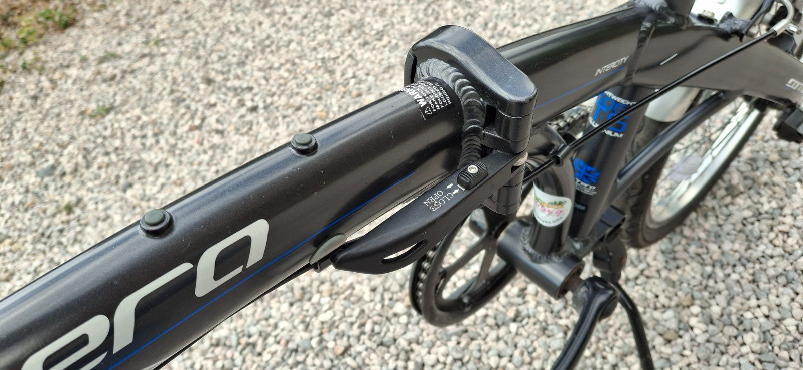 Carrera Intercity Folding Bike 20” Aluminium 6 Speed Rack Mudguards Excellent