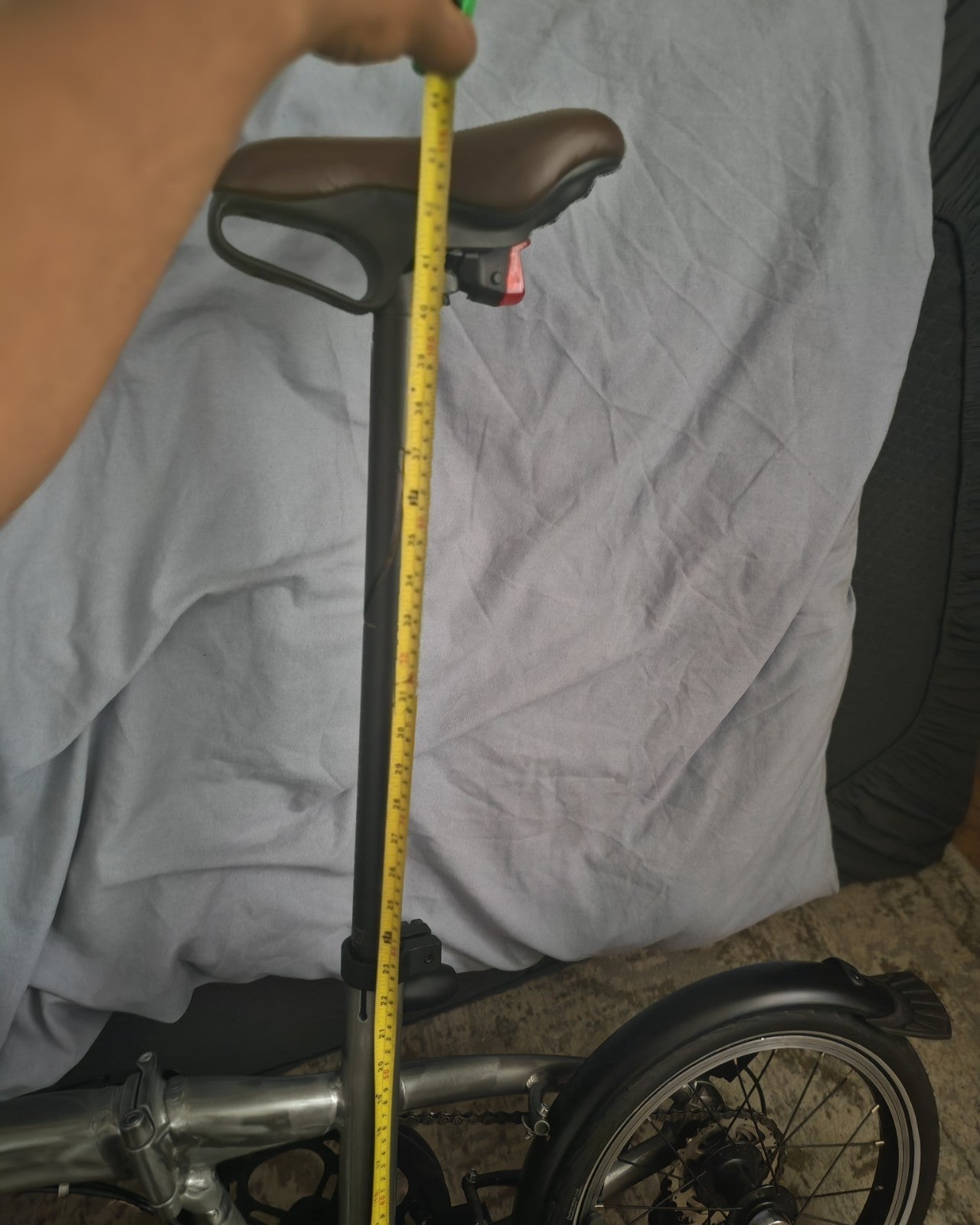 Btwin - Compact Folding Bike lite 1 Second Aluminium Cycle