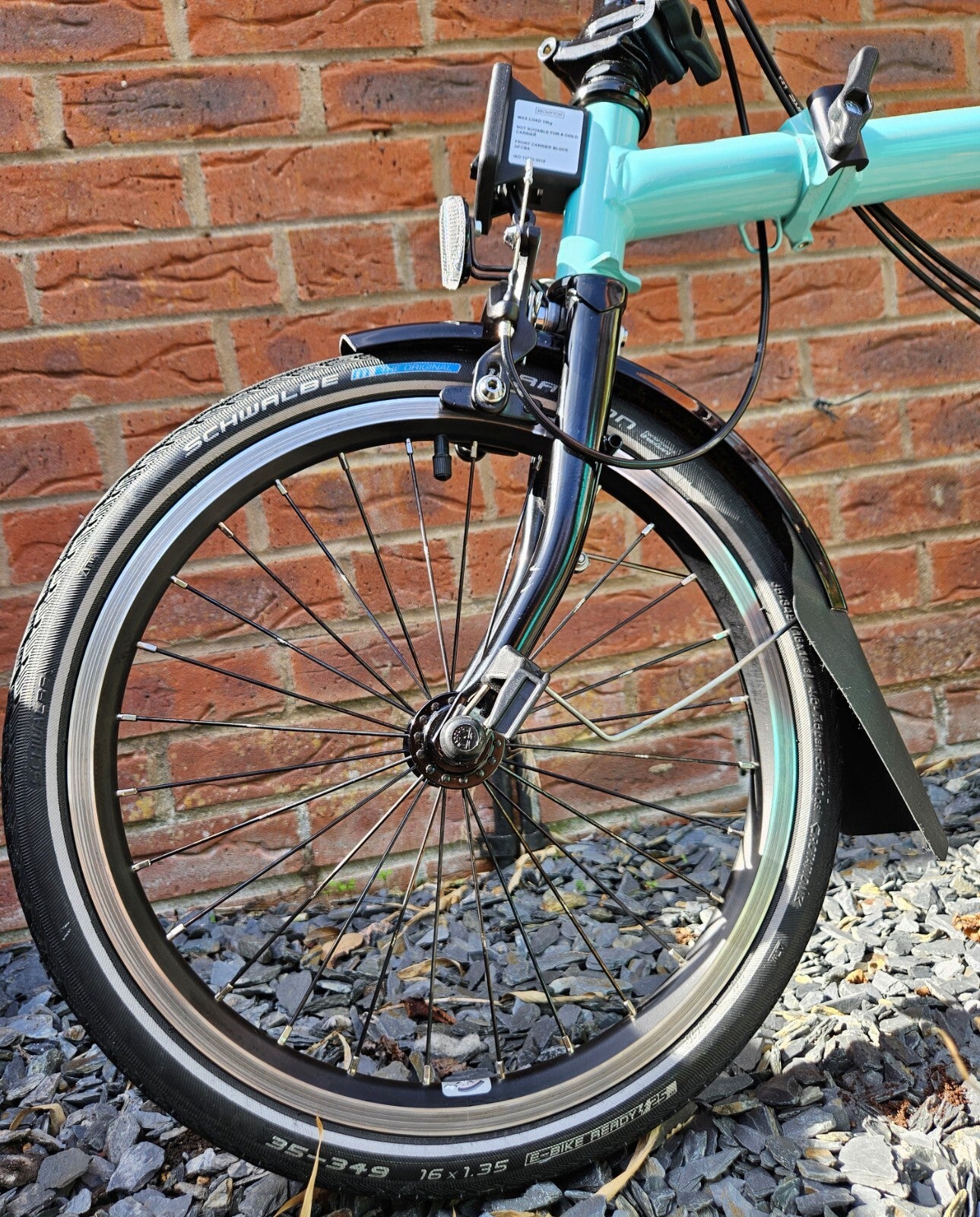 Brompton C Line Explore M6L Black Edition Turkish Green Excellent