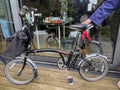 Brompton C Line M5L (5 Speed) folding bicycle - Black - used but hardly ridden