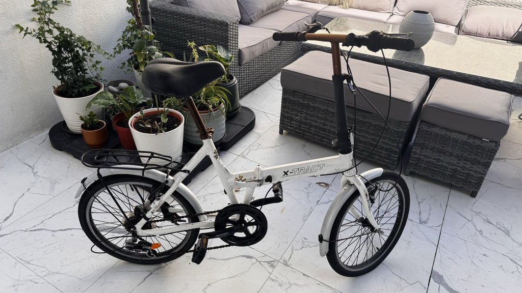 X-TRACT folding bike in good used condition