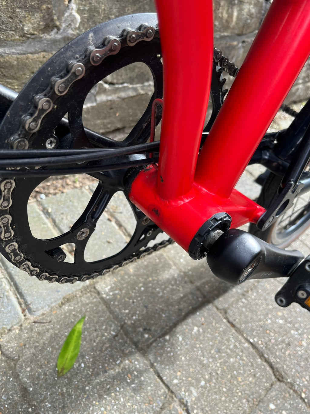 Brompton C-Line 6 speed Red Black S-type