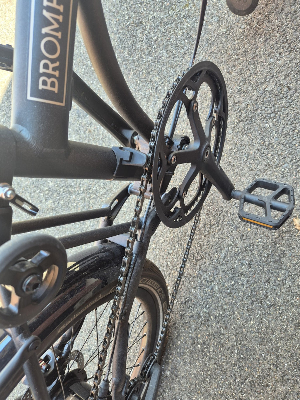Brompton G Line Roller Frame 8spd Space Black