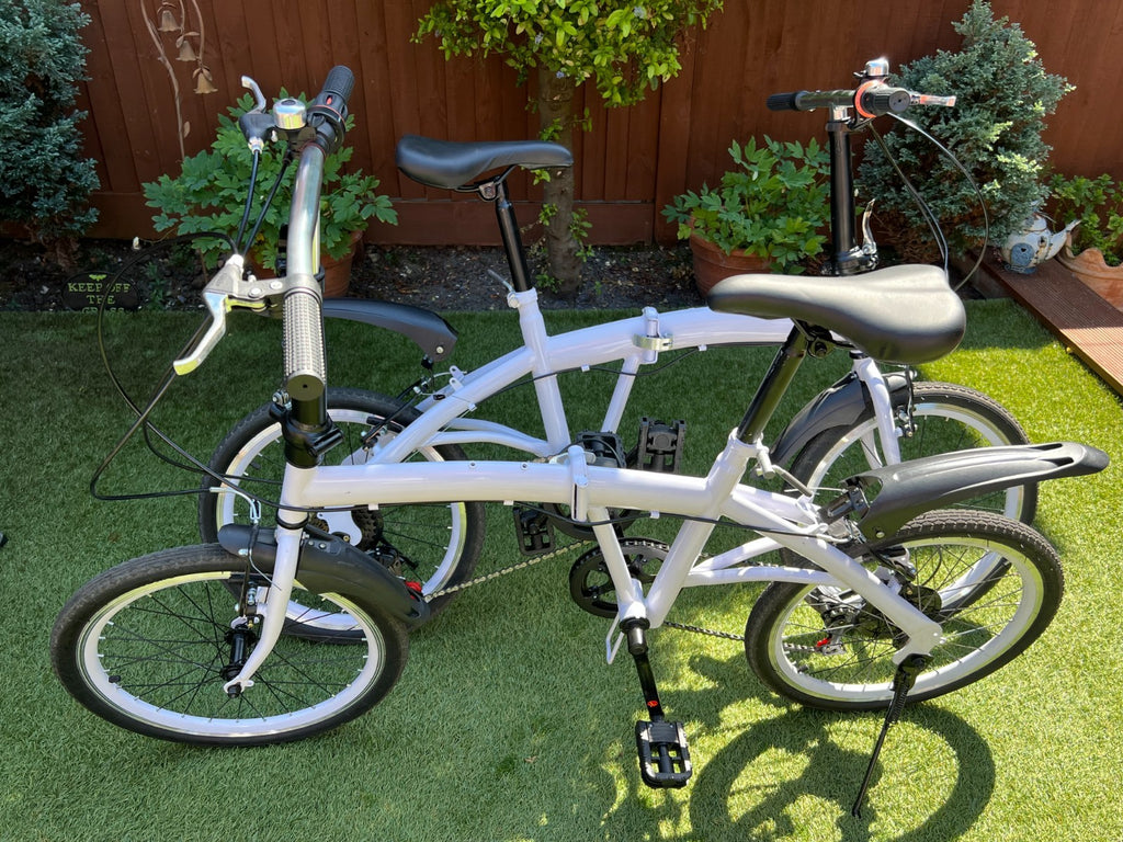 20" Folding Bike Adults Bicycle Lightweight Alloy Bicycle Folding City Bike UK