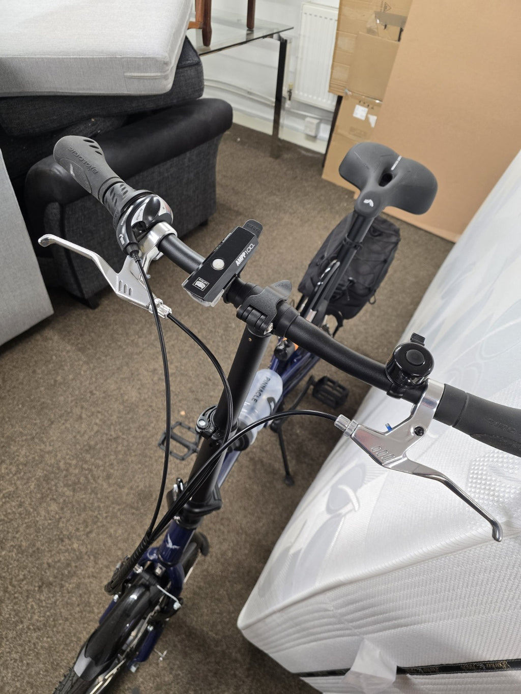 Tern Link B7 Fully Equipped With Extras 20w 7 Speed Folding Bike - Midnight Blue