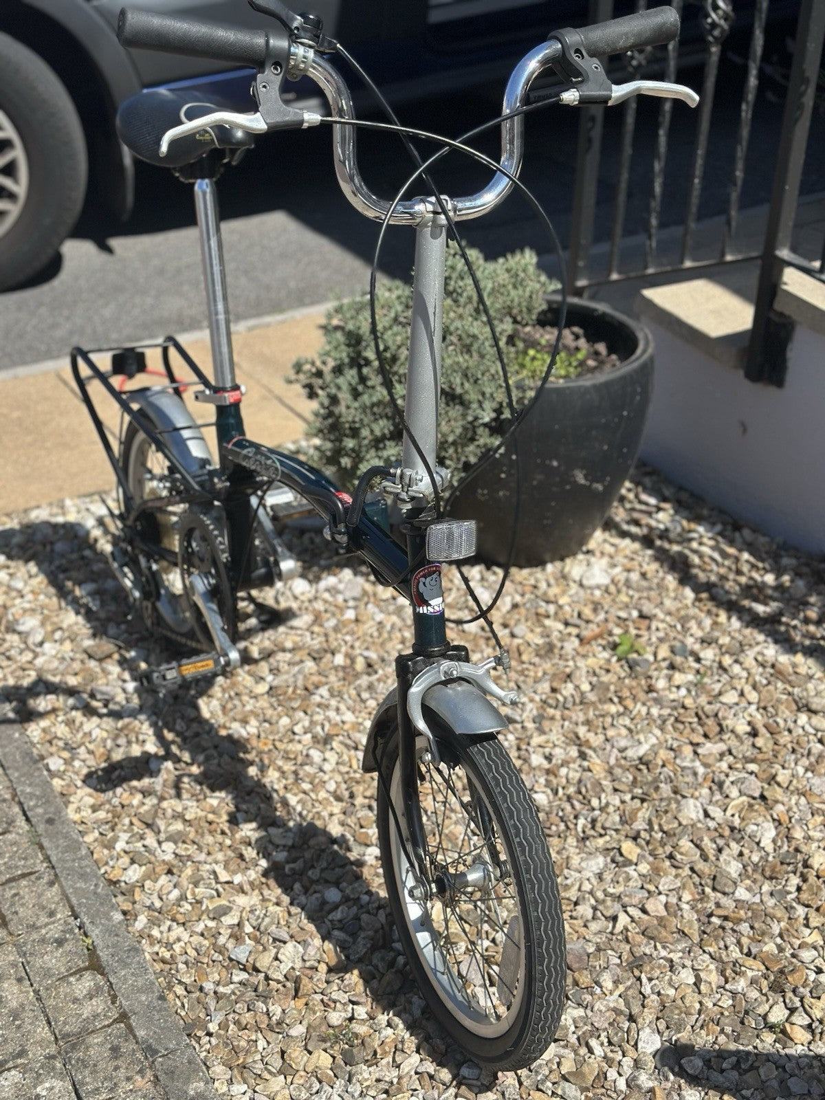 Brompton Style Mission Genie Folding Bike