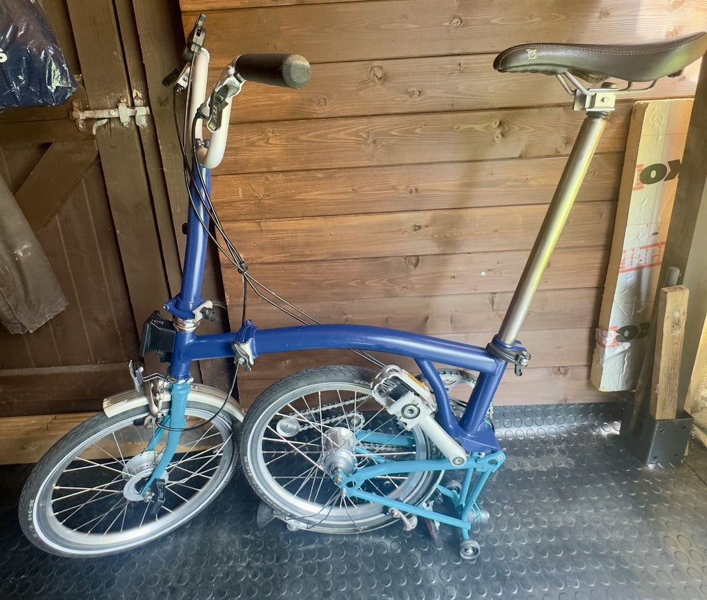 Brompton folding bike 3 speed