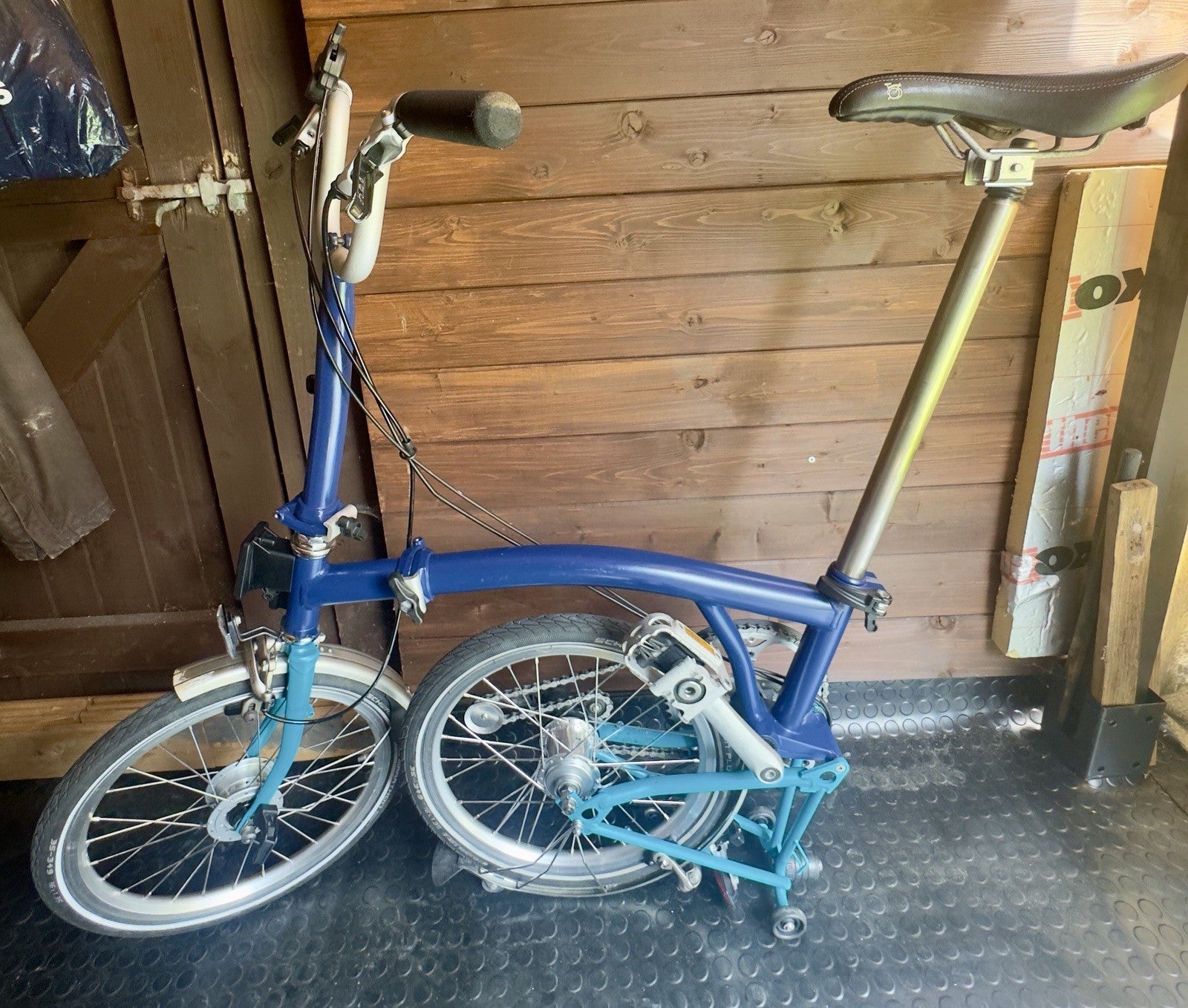 Brompton folding bike 3 speed